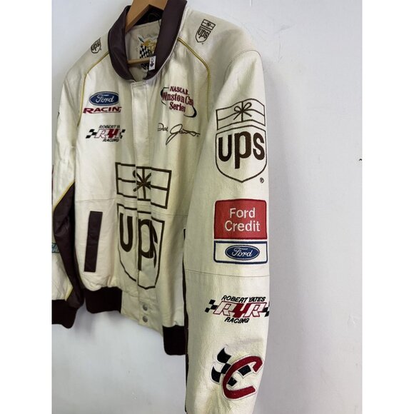 Jeff Hamilton Leather Nascar Jacket - Picture 4 of 5